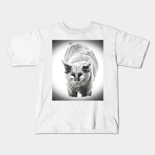 Black Cat Kids T-Shirt